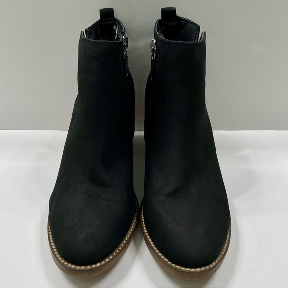 Blondo Women’s Leather Waterproof Block Heel Ankle Boots Size 8.5M - Picture 6 of 13